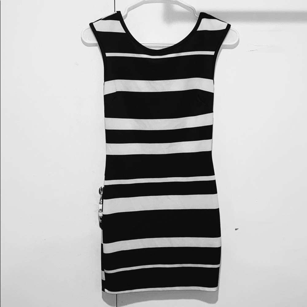 Striped Mini Dress